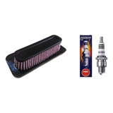 Filtro Ar Esportivo Vela Ngk Iridium Fazer 250 2018 2023