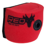 Filtro Ar Espuma Crf 250f Nacional 2019 2020 2021 Red Dragon