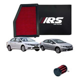 Filtro Ar Inbox Rs Honda New Civic 1 8 G9 2013 A 2016 Rs2960