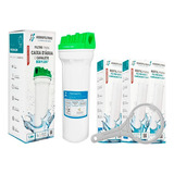 Filtro Caixa D água E Cavalete Hidrofiltros   3 Refil Extra