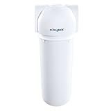 Filtro De Água Acqua 230 Rede Hidráulica Acquabios 1000 0039 Acquabios Filtro Purificador De Água Para Caixa D Água Branco Acompanha Chave De Abertura Máxima Eficiência Comprovada