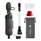 Filtro De Água Portátil Purificador Sobrevivência Camping