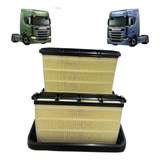 Filtro De Ar Bester Scania Ntg 2490805 2829529 Retangular