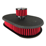 Filtro De Ar Esportivo Black 2e 3e Carburador Respiro