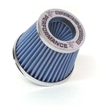 Filtro De Ar Esportivo Duplo Fluxo Med Azul Rc085az