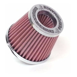 Filtro De Ar Esportivo Duplo Fluxo Med Vermelho Rc085vm