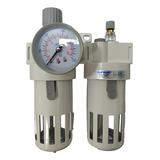 Filtro De Ar Regulador Lubrificador 1 2 Fluir P Compressor