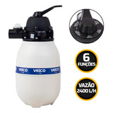 Filtro De Areia Para Piscina Veico V 20 De 6 Vias