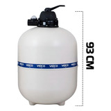 Filtro De Areia Para Piscina Veico V 60 De 6 Vias
