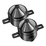 Filtro De Café Individual Aço Inox Portátil Kit 2 Unidades