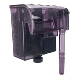 Filtro De Cascata Externo Silencioso Boyu Wf 2025 Fluxo De 300 Litros hora Filtragem De Espuma E Carvão Ativado Para Aquários De Até 70 Litros 11w Controle De Fluxo