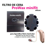 filtro minifit aparelho retro auricular