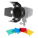 Filtro De Cor Flash Godox Greika K150 250di Abas E Grid