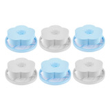 Filtro De Fiapos Para Máquina De Lavar Max Clean Clink Kit De 6 Unidades