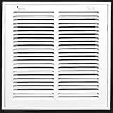 Filtro De Grade De Filtro De Ar De Retorno De 30 5 X 30 48 Cm Incluído Face Porta Removível Tampa Do Duto De Ventilação HVAC Branco Dimensões Externas 14 5 W X 13 75 H 