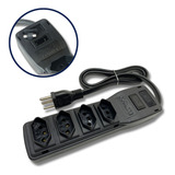 Filtro De Linha 20 Amperes 4 Tomadas Bivolt 4400w 20a