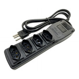 Filtro De Linha 20 Amperes 4 Tomadas Bivolt 4400w 20a