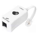 Filtro De Linha Adsl Simples Para Telefone E Modem Rj11