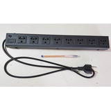 Filtro De Linha Caixa Metal 8 Tomadas Novas E Antigas Top R