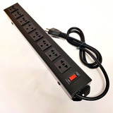 Filtro De Linha Circuit Breaker 8 Tomadas Antigas Cabo 1 Mt