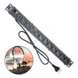 Filtro De Linha Régua P Rack 19 Extensão Tripolar Ipec