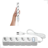 Filtro De Linha Wifi Smart Régua Inteligente 5 Tomadas