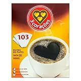 Filtro De Papel 3 Corações 103 Caixa 30 Unidades