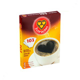 Filtro De Papel 3 Corações N103 30 Unidades