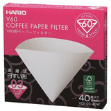 Filtro De Papel Hario 03 Para Coador De Café V60 03 40un