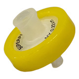 Filtro De Seringa Nylon Amarelo 0 22um 17 Mm 100 Un