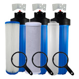 Filtro Deionizador Big Blue 20x4 1 2 Com Resina Mista Mb400