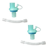 Filtro Eco Mini Pediatrico Hmef C traqueia 2 Unidades