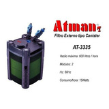 Filtro Externo Atman Tipo Canister 600 L h At 3335 At3335