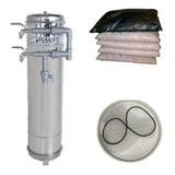 Filtro Fusati Central De Entrada 1500l h Inox Completo