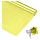 Filtro Gelatina Para Iluminação E Estúdio Amarelo 504 10
