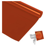 Filtro Gelatina Para Iluminação E Estúdio Laranja Brick 9