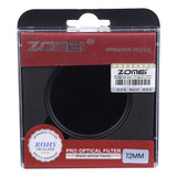 Filtro Infravermelho Zomei 720nm Red Lens Ir Para Câmeras 72