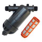 Filtro Irrigação Tela Inox 120 Mesh Rosca 3 4 Gotejamento