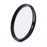 Filtro Lente 58mm Cpl Polarizador Uv Câmeras Canon Nikon