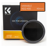 Filtro Nd2 A Nd400 Variável K f 49mm Envio Do Brasil