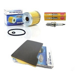 Filtro Óleo Filtro Ar Vela Yamaha Fazer 250 2006 A 2011