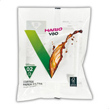 Filtro Papel Hario V60 02 Branco 100un Barista Profissional