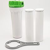 FIltro Para Caixa D-Água-Cavalete ECO 25 Micra 9-3-4 - 1 Refil -Branco-