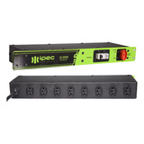 Filtro Régua Som Rack 19 Pol 5000w 32a C 8 Tomadas De 20a