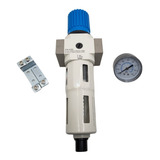 Filtro Regulador De Ar 0 16 Bar 0 240 Psi Rosca 1 4 