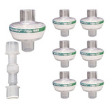 Filtro Respiratório Hmef Ventilação Mecânica Com 10 Unidades