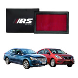 Filtro Rs Lavavel Esportivo Nissan Versa March 1 0 12v Flex