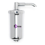 Filtro Universal Para Torneira Mesa Bancada Parede Copo Blindado Pro Saúde Com Vela Refil Instalado Cozinha Abs Compatível Gourmet