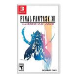 Final Fantasy Xii: The Zodiac Age - Switch Físico - Novo