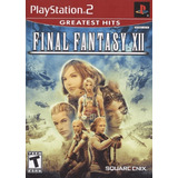 Final Fantasy Xii Greatest Hits Playstation 2 Mídia Física